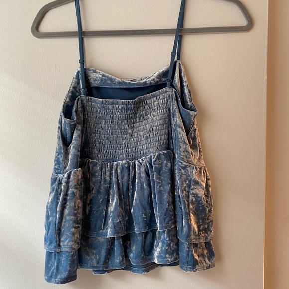 American Eagle Velvet Tiered Camisole (M) - Picture 5 of 5